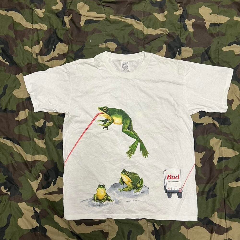 Vintage 1995 bud frogs T-Shirt